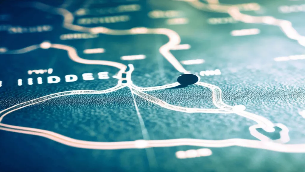 The map